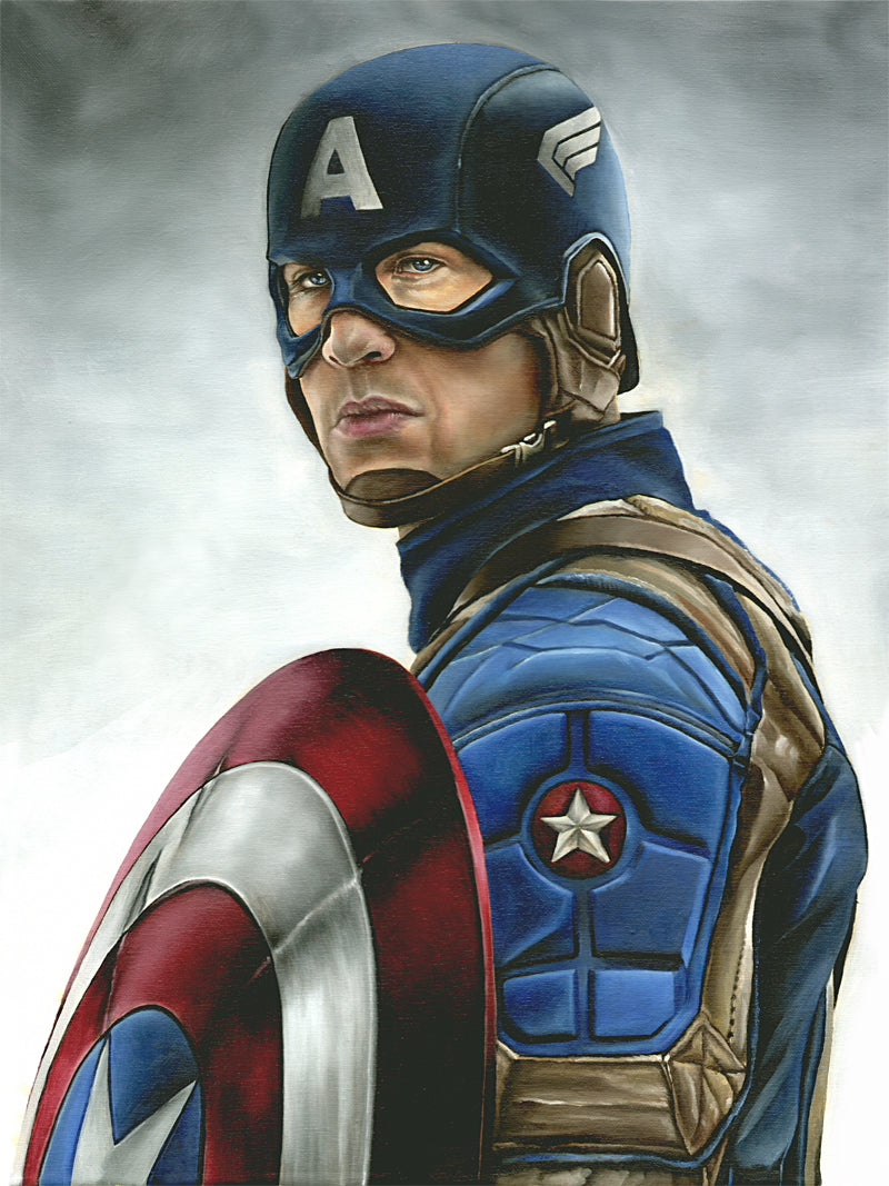 Captain America Print