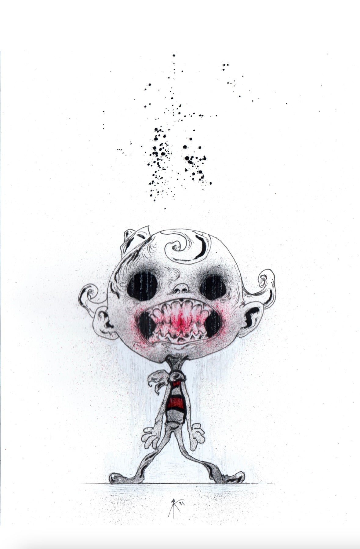 Flapjack Print