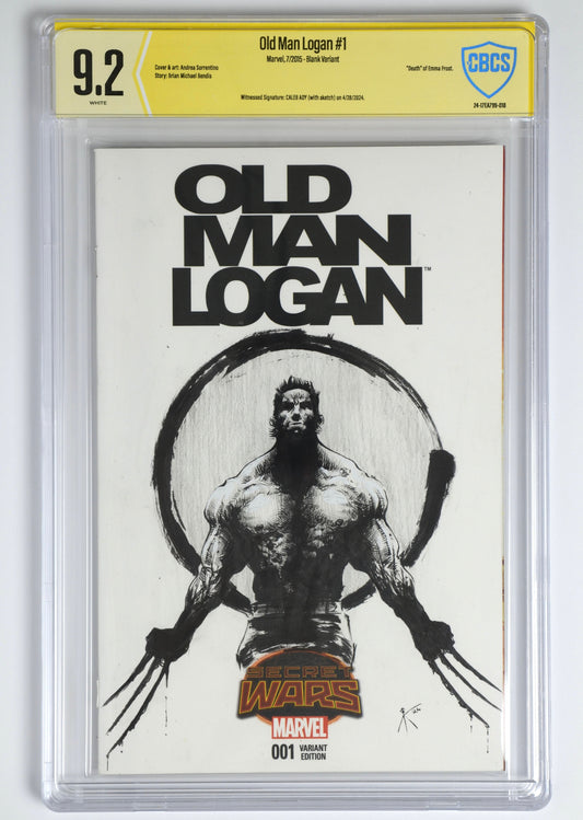 Wolverine Claws Graded Sketch Cover