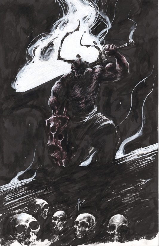 Hellboy Original Art