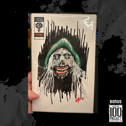 Narrarator on Creepshow Sketch Cover - The 100 Project