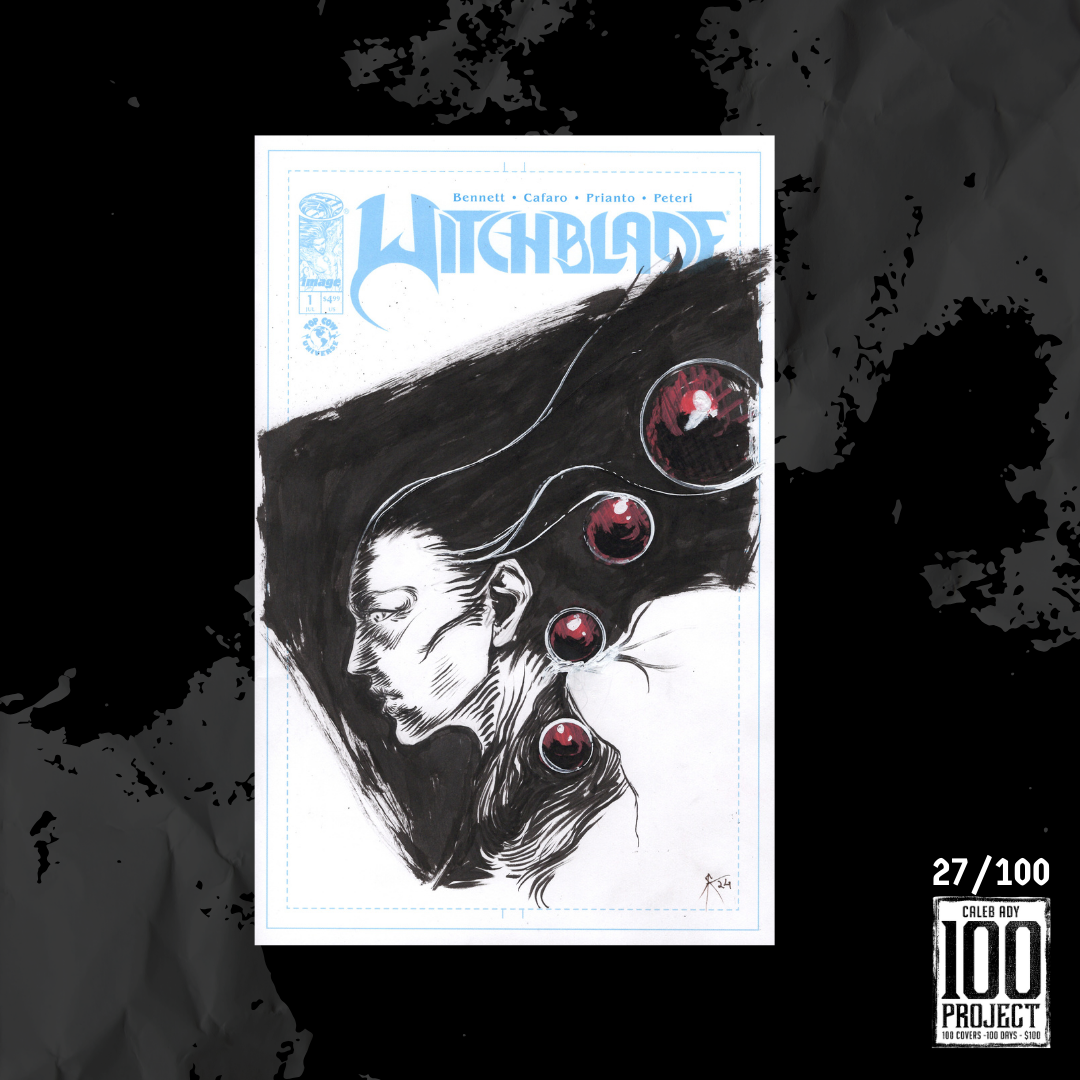 Witchblade Sketch Cover - The 100 Project