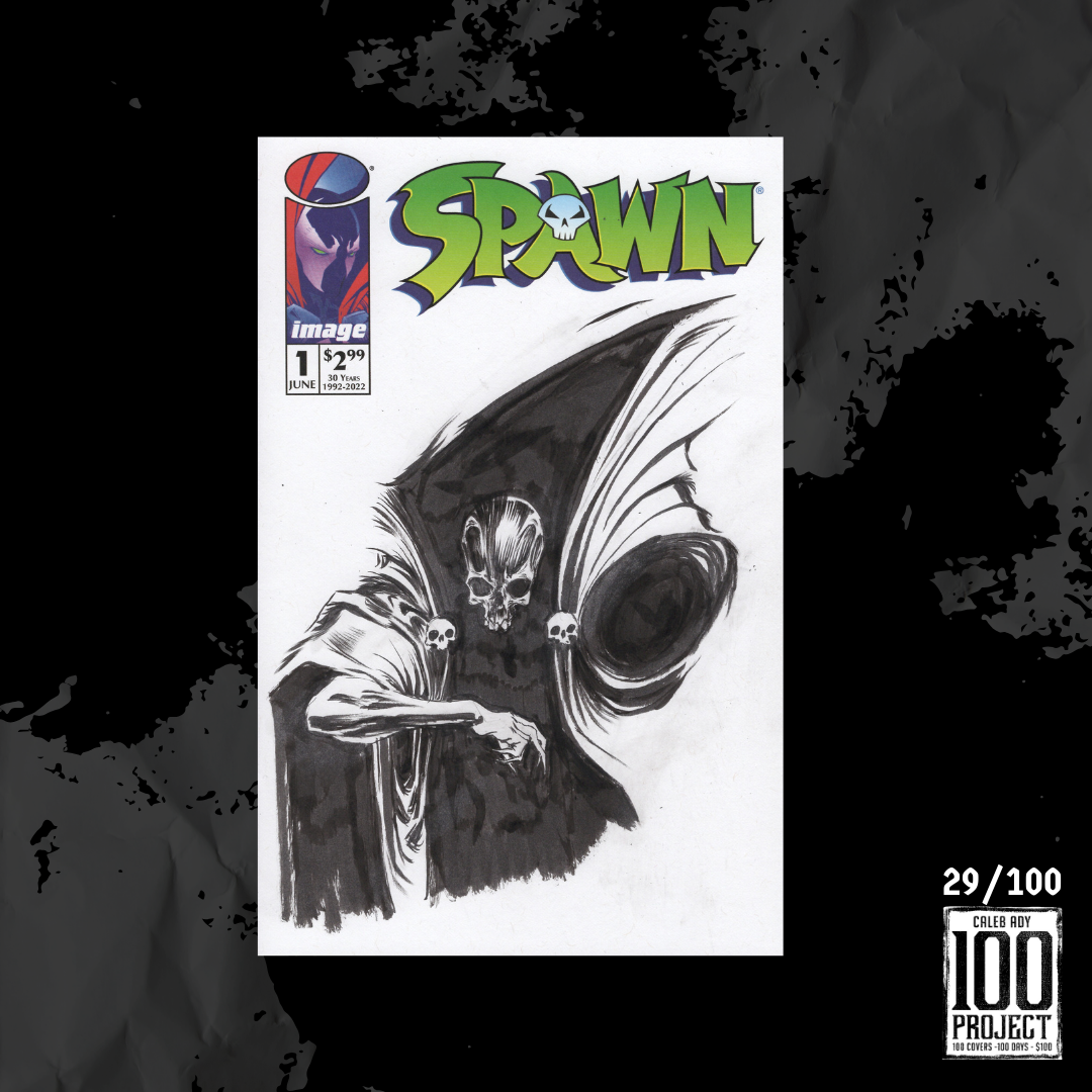 Spawn on Spawn Sketch Cover - The 100 Project