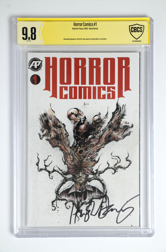 Silence of the Lambs Sketch Cover signed by Hugh Dancy!