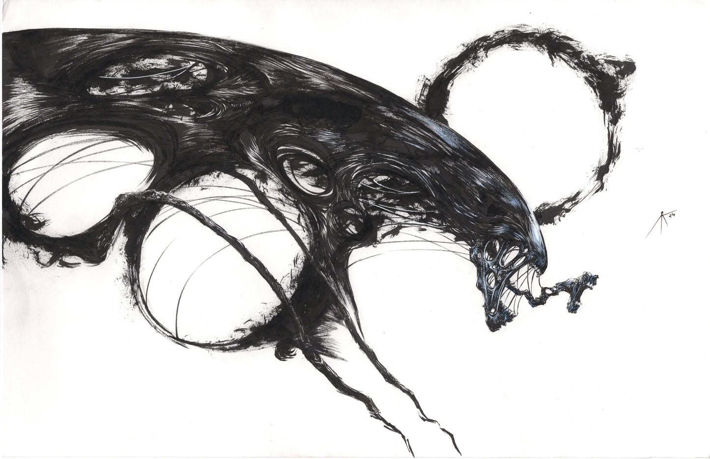 Xenomorph Original Art