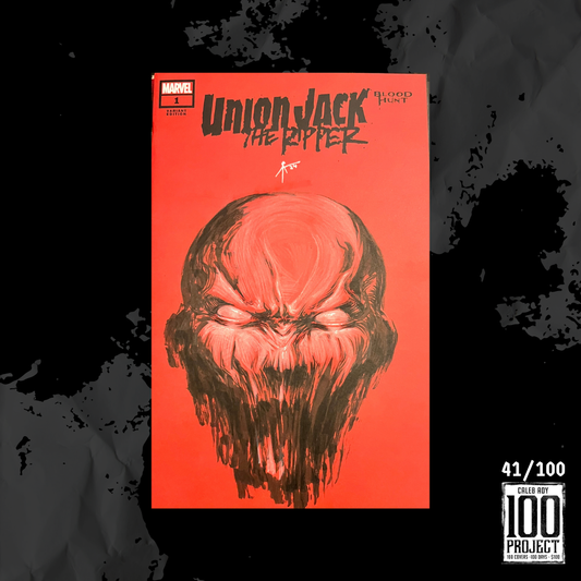 Jack the Ripper on Union Jack the Ripper Sketch Cover - The 100 Project