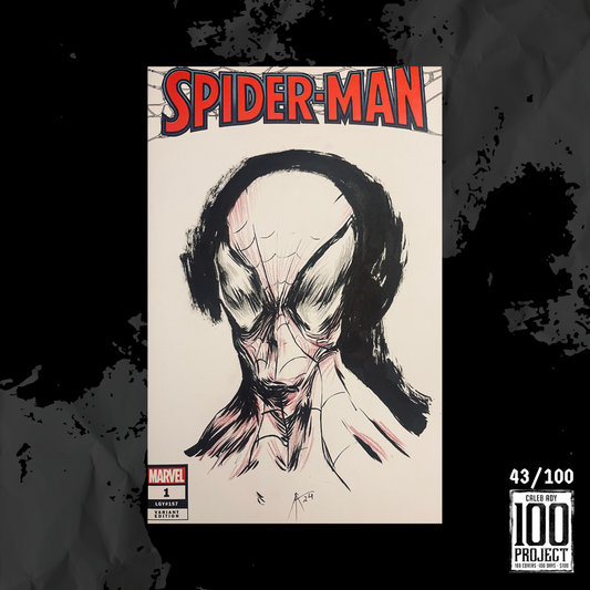 Spider-Man on Spider-Man Sketch Cover - The 100 Project