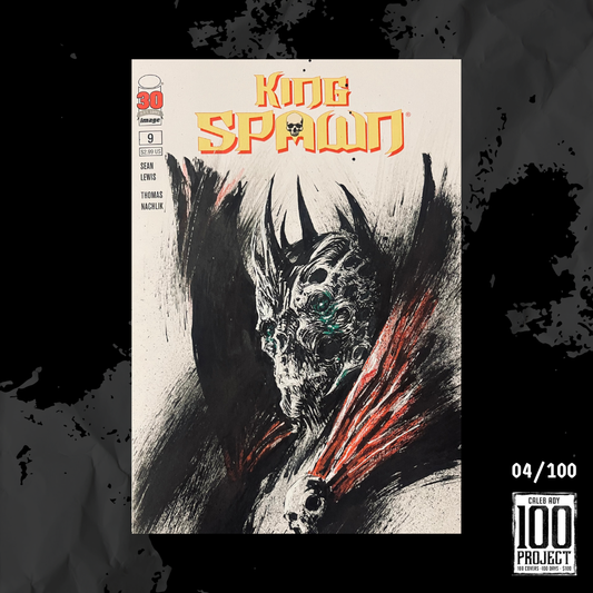 King Spawn Sketch Cover - The 100 Project