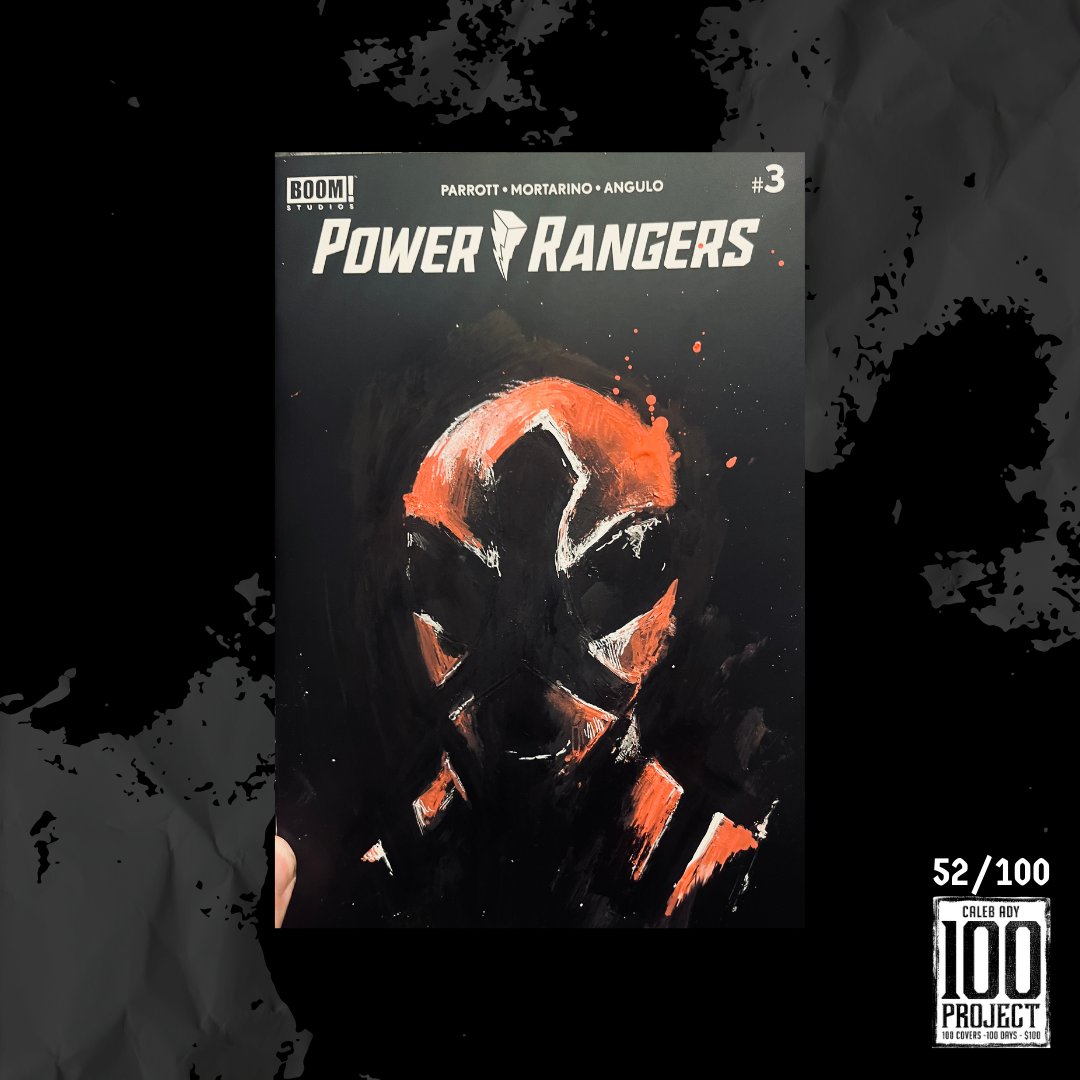 Red Power Ranger on Power Rangers Sketch Cover - The 100 Project