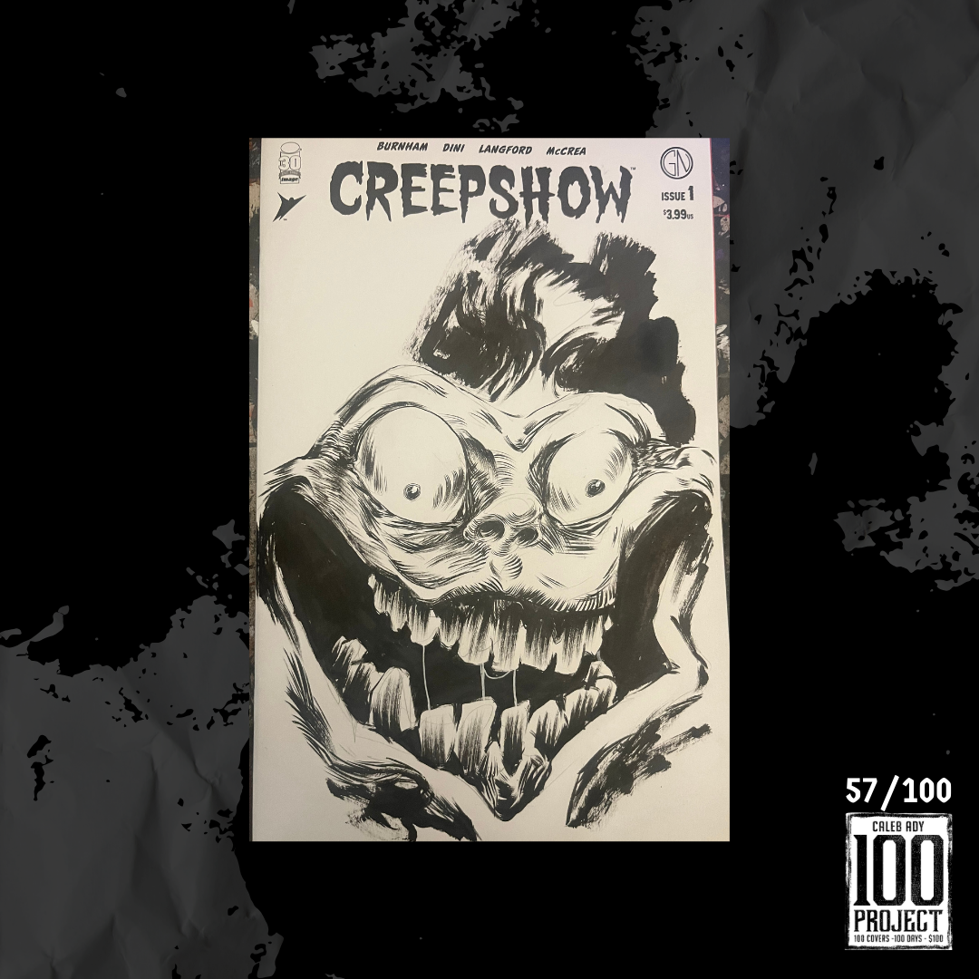 Shingo on Creepshow Sketch Cover - The 100 Project