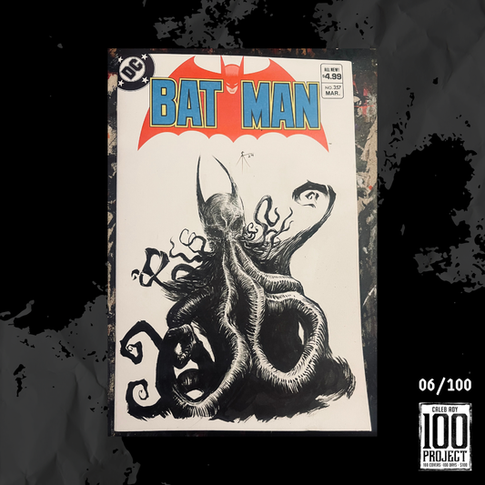 Batman Cthulhu Sketch Cover - The 100 Project