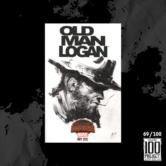 Old Man Logan on Old Man Logo Sketch Cover - The 100 Project