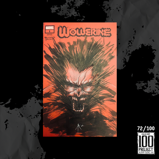 Wolverine on Wolverine Sketch Cover - The 100 Project