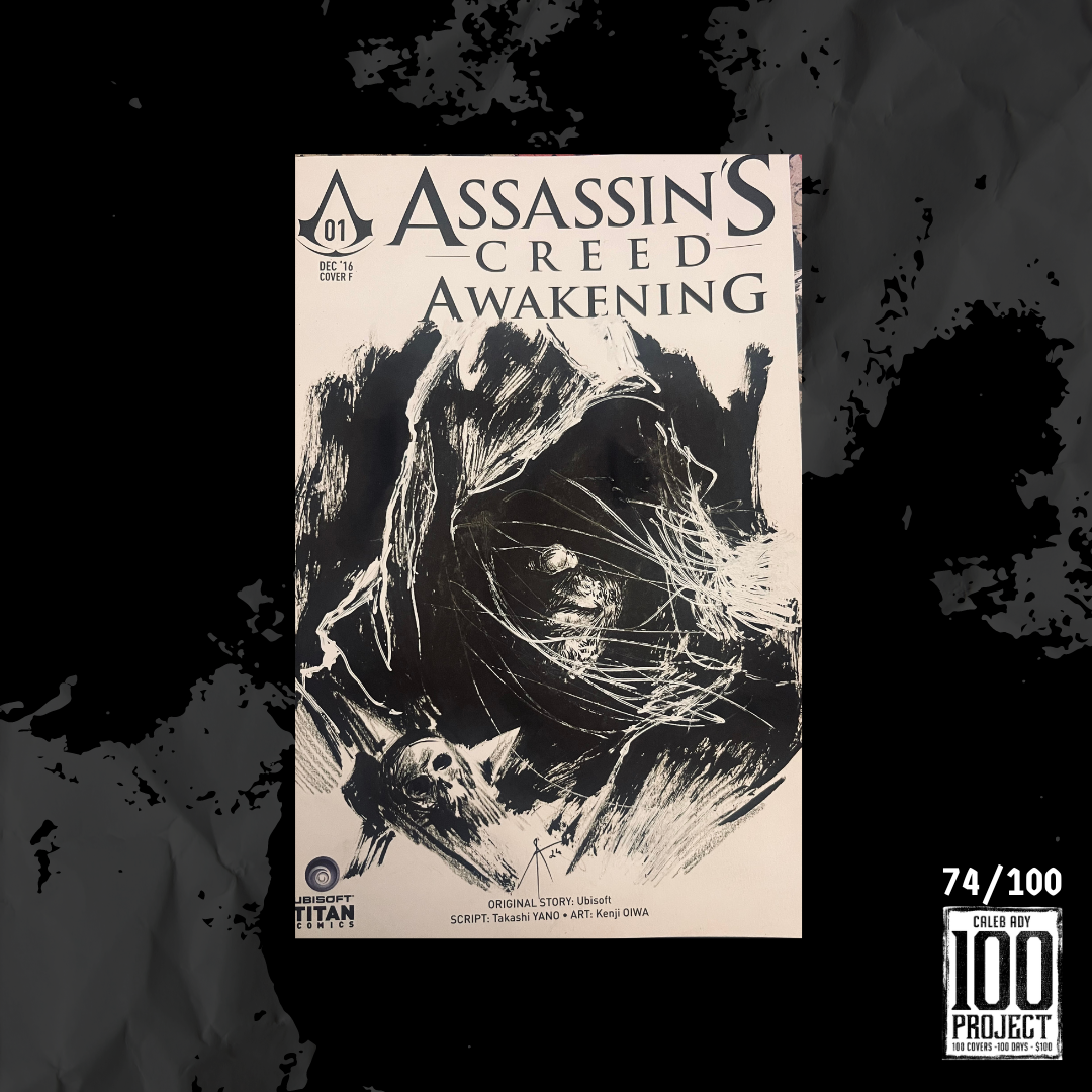 Edward Kenway on Assassin's Creed Awakening Sketch Cover - The 100 Project