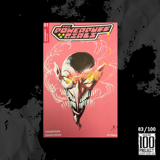 Him on Powerpuff Girls Sketch Cover - The 100 Project