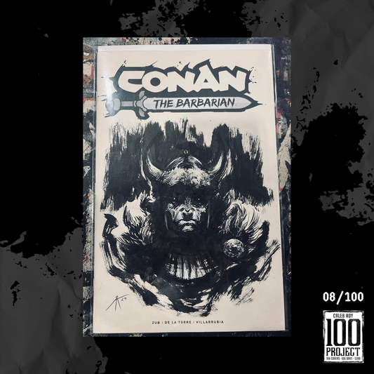 Conan The Barbarian Sketch Cover - The 100 Project