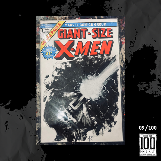 Cyclops on X-Men Sketch Cover - The 100 Project