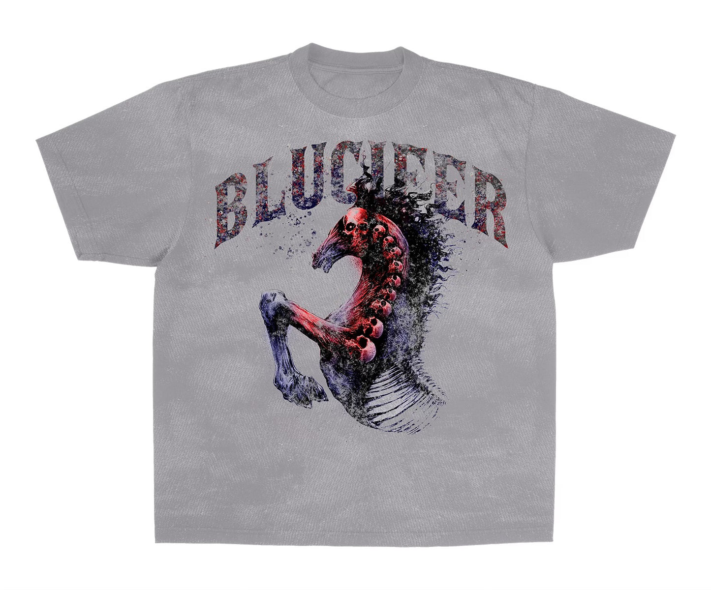 Blucifer T-Shirt by Caleb Ady