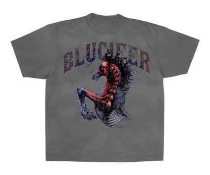 Blucifer T-Shirt by Caleb Ady