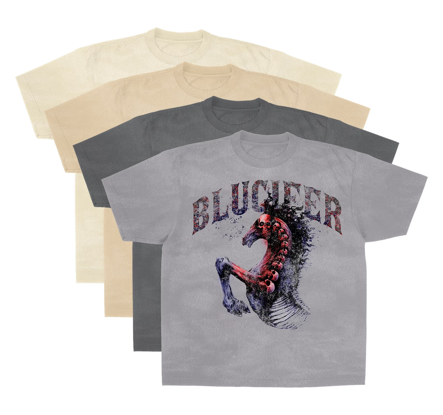 Blucifer T-Shirt by Caleb Ady