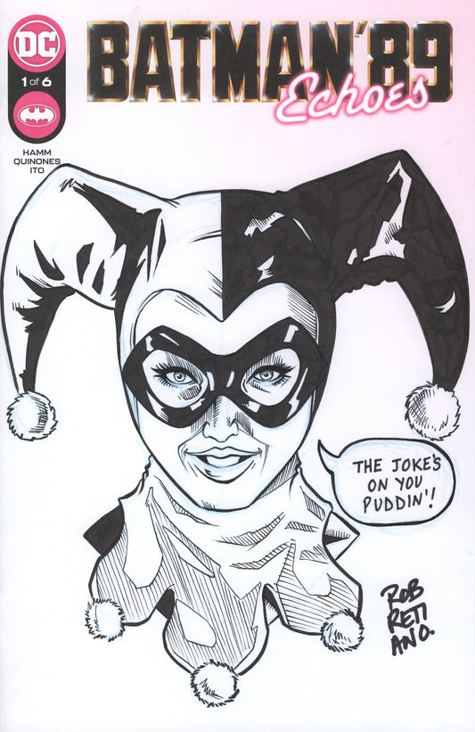 Harley Quinn Sketch Cover