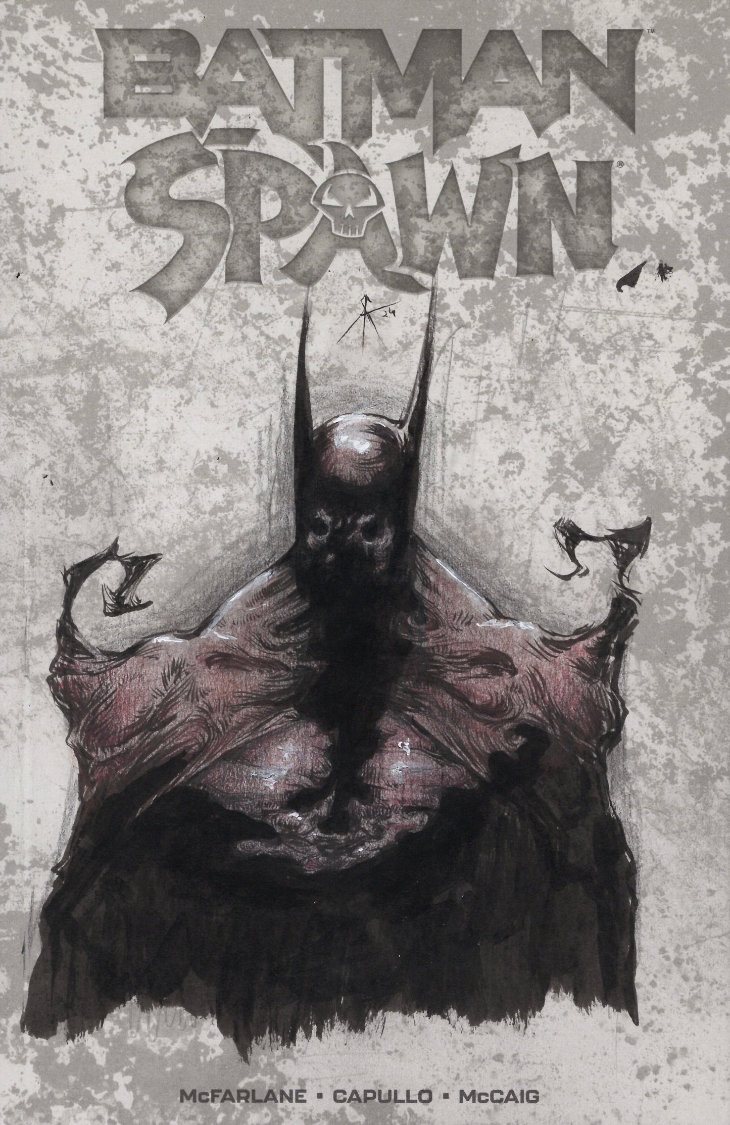 Batman Spawn Sketch Cover