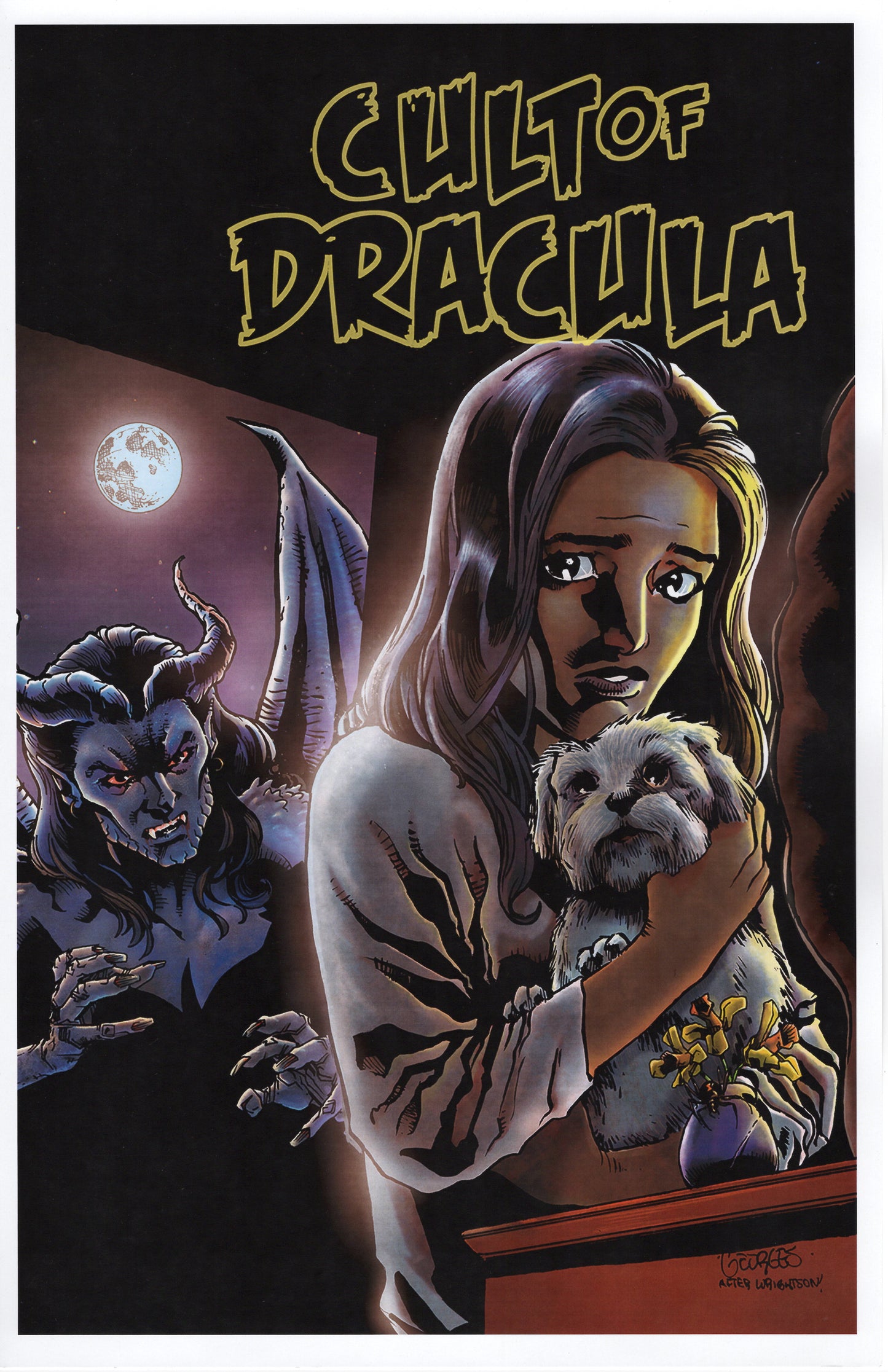 Cult of Dracula Print #1 Trade B by Georges Jeanty