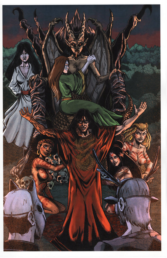 Cult of Dracula Print #1 by Puis Calzada