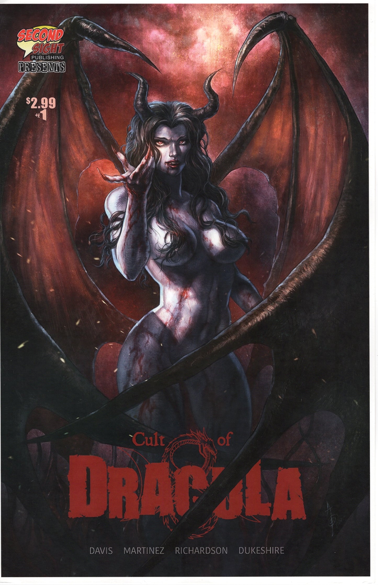 Cult of Dracula Print #1 by Alan Quah with Second Sight