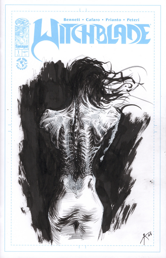 Witchblade Sketch Cover